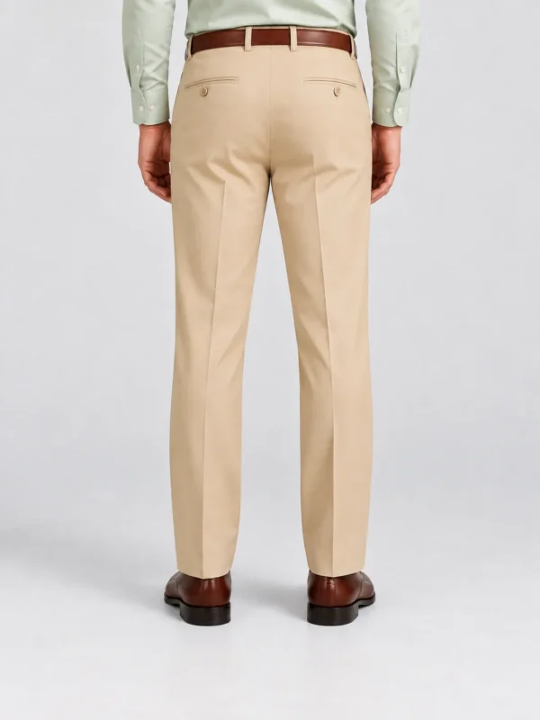Beige-Slim-Fit-Dress-Pant Beige Slim Fit Dress Pant