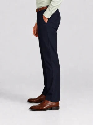 Navy Blue Slim Fit Dress Pant